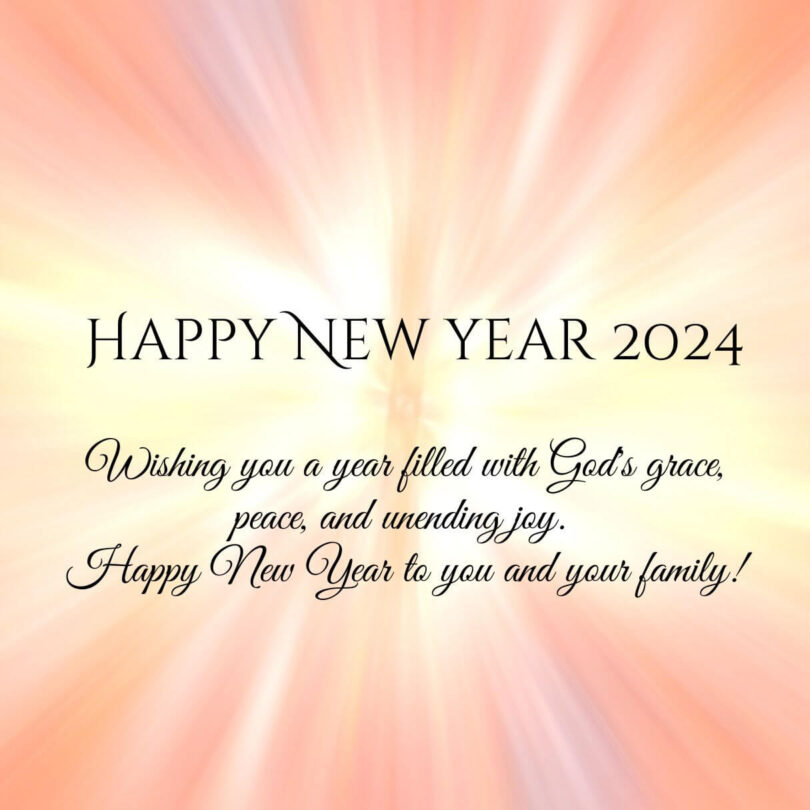 70 Happy New Year 2025 Christian Wishes from Bible (Religious) - Hug2Love