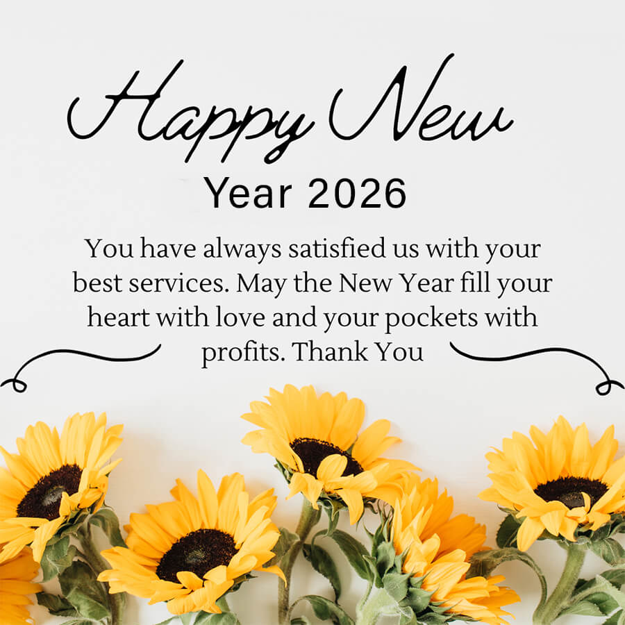 2026 Happy New Year Wishes And Greetings For Business Partner And Clients