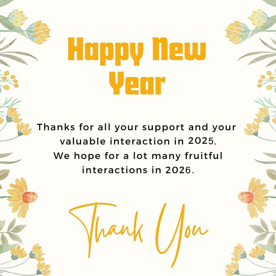 2026 Happy New Years Wishes For Business Partner And Clients