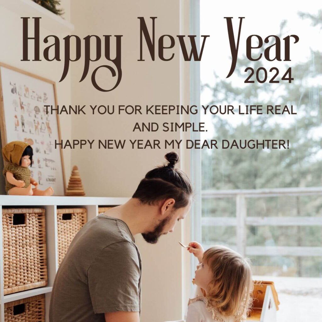 100+ Happy New Year 2025 Wishes for Daughter (With Images) Hug2Love