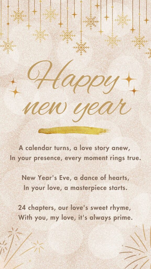 Romantic New Year Love Poems 2024 For Him 576x1024 