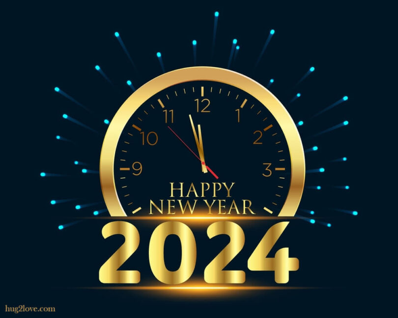 100+ Happy New Year 2024 Wallpapers and Images (Full HD) Hug2Love