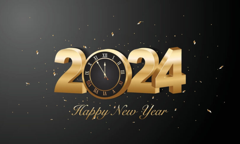 Time Clock For New Year 2024 810x486 