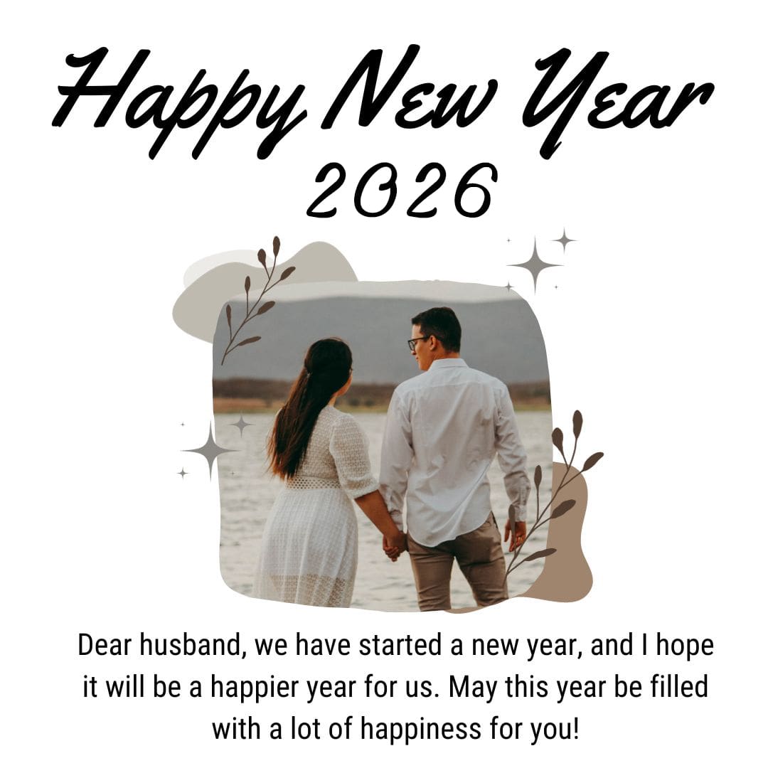 2026 Happy New Year Wishes For Hubby Min