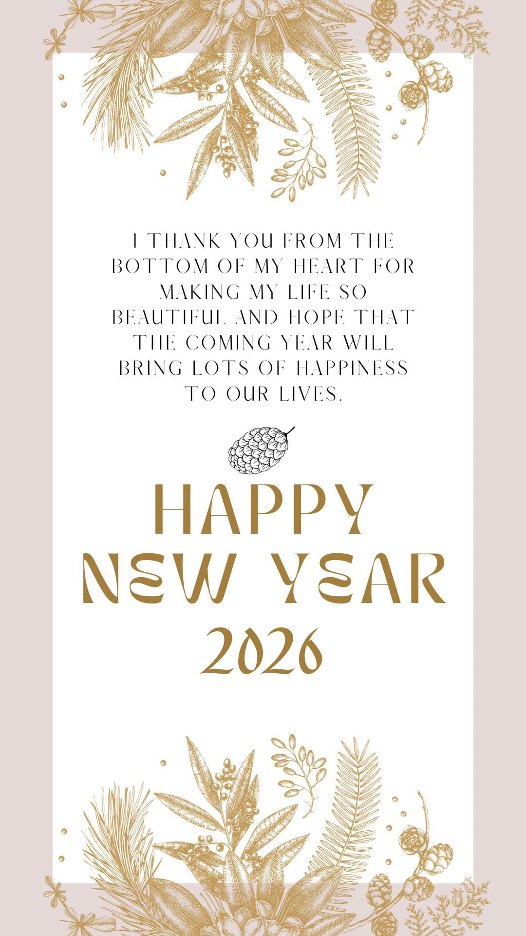 Happy 2026 New Year Wishes For Husband