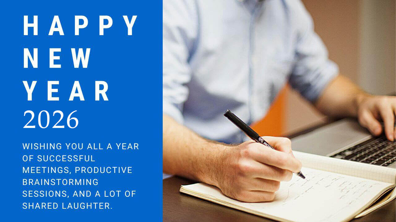 Happy New Year 2026 Wishes For Office Colleague