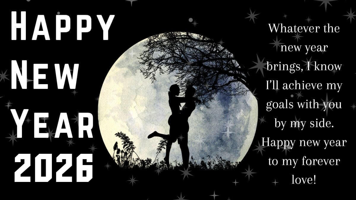 Happy New Year Wishes For Husband 2026