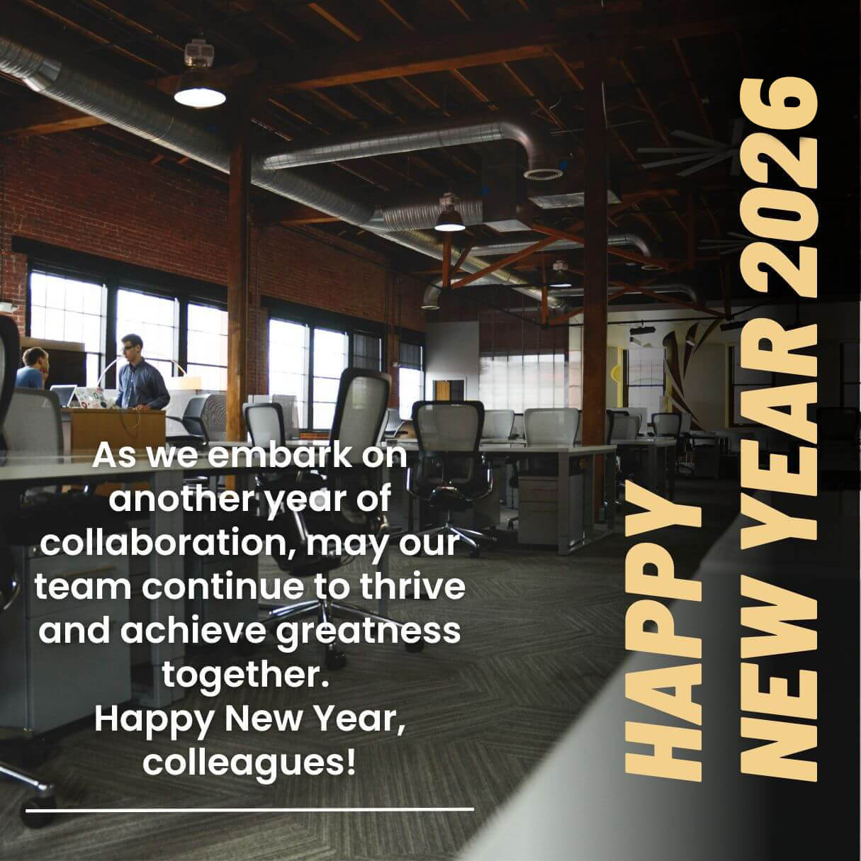 Happy New Year Wishes For Office Staff 2026