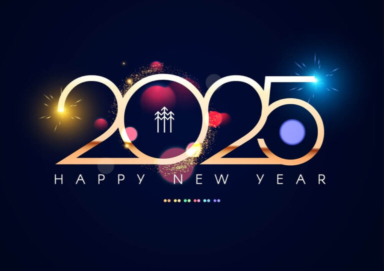 Shinny Happy 2025 New Year Background Images