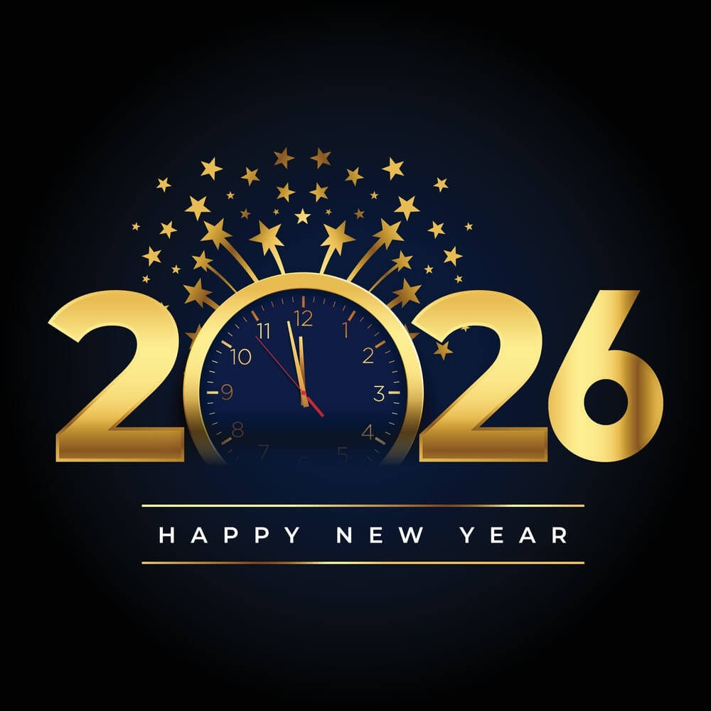 Shinny Happy 2026 New Year Background Images