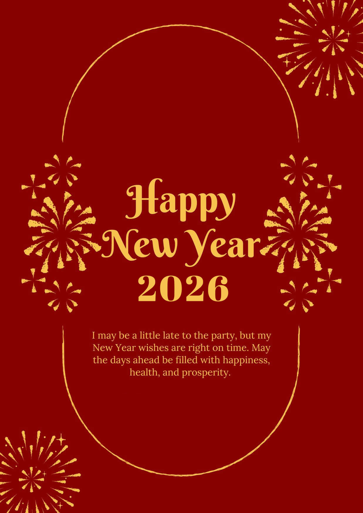 Belated Happy New Year Messages 2026