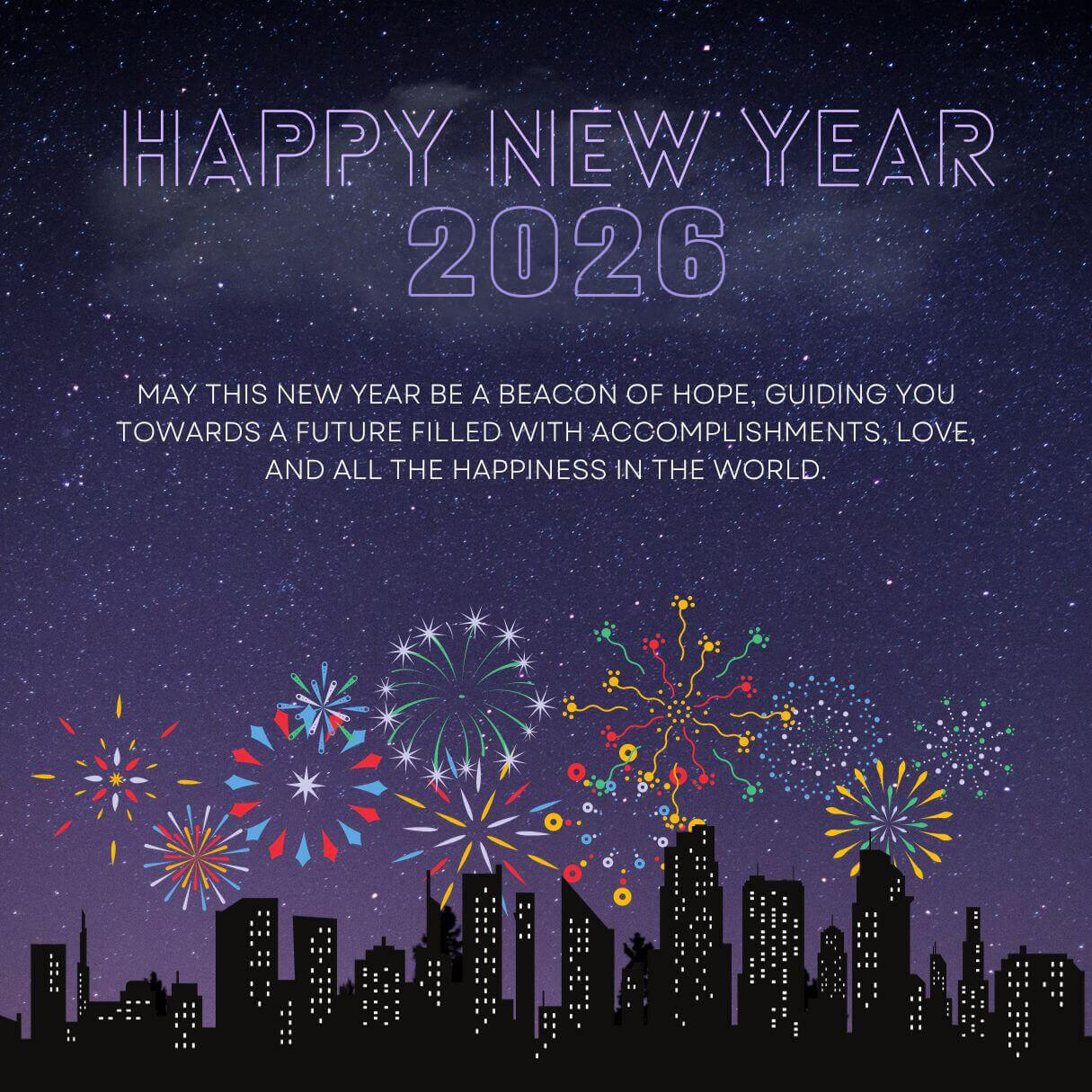 2026 Happy New Year Wishes For Son